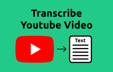 Transcribe Youtube Video